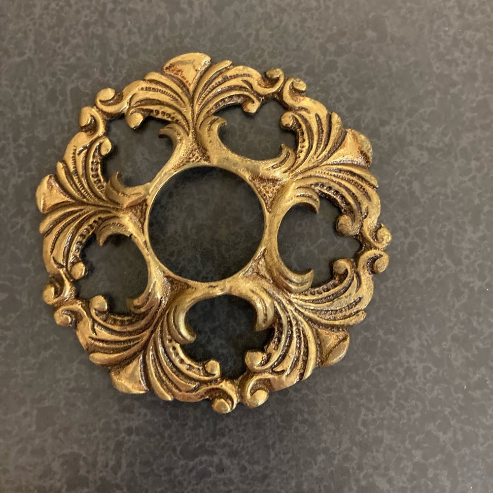 Vintage Brass  ornament - Be creative ceiling light, vase, desk, wall ornament